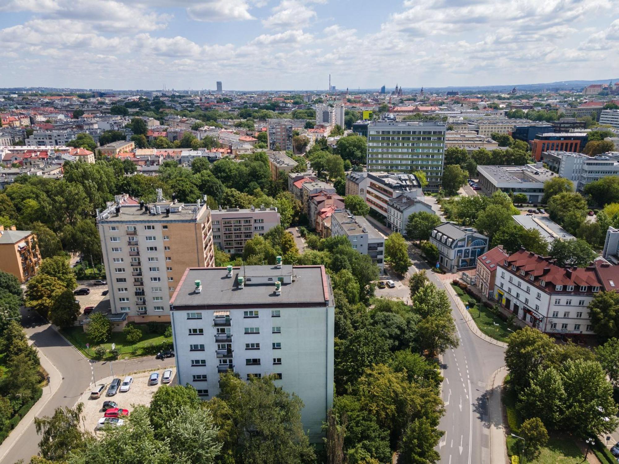Czarnowiejska Mini Studio With Loggia Krakow Exterior photo